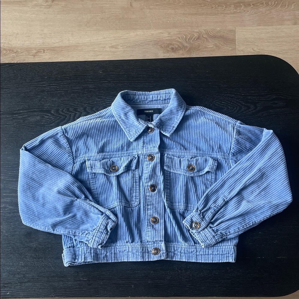 Blue Corduroy Jacket